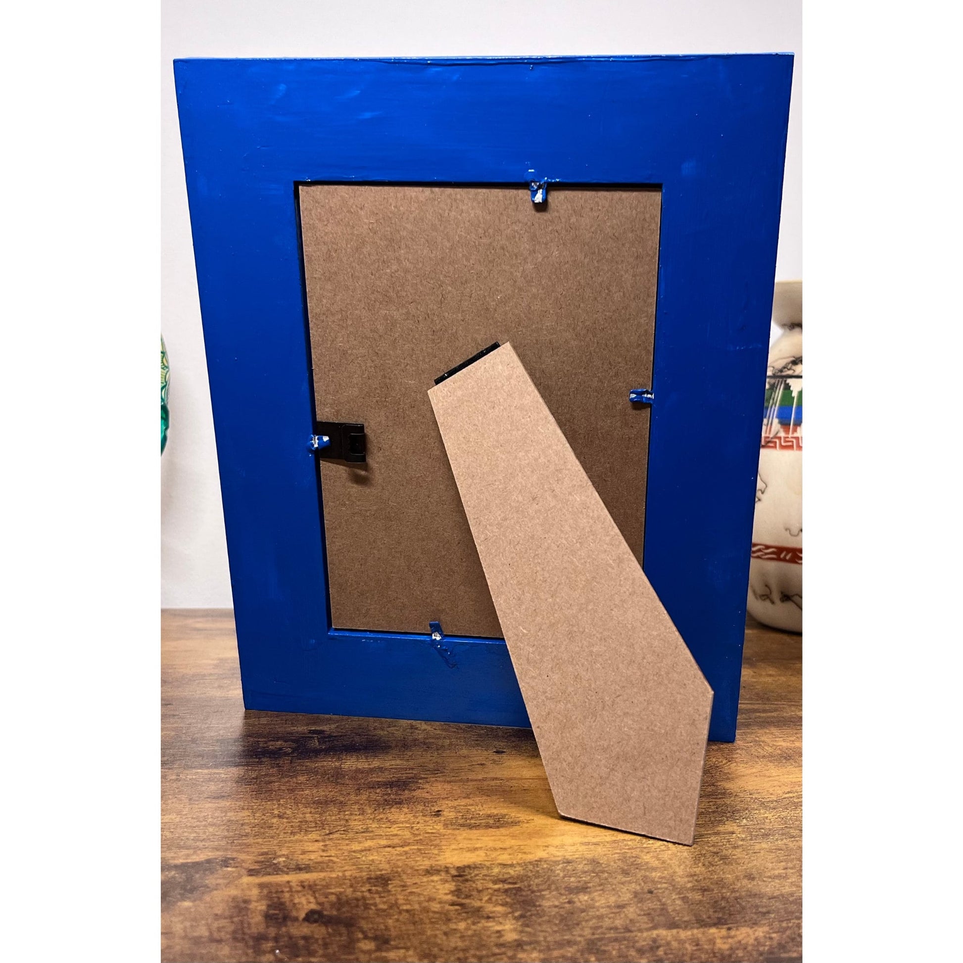 MOSAIC PHOTO FRAME| 5" x 7" | Tempered Glass & Mosaic | Ocean Colors | Amazing depth and shine - PHOTO FRAMES