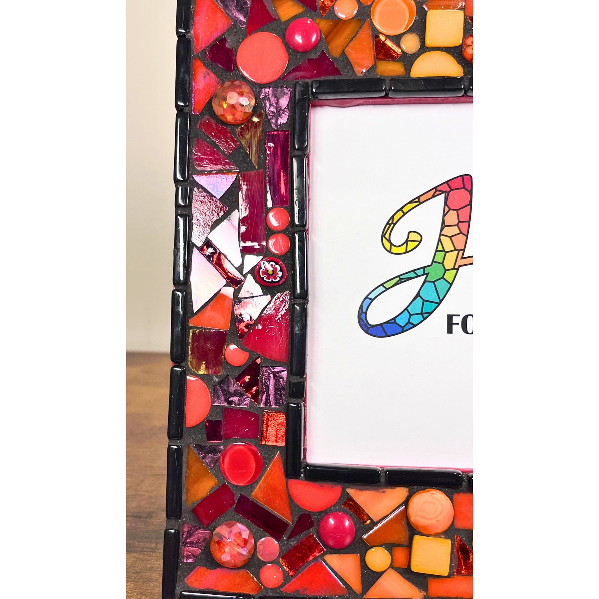 MOSAIC PHOTO FRAME| 5" x 7" | Rainbow texture! Best Seller! - PHOTO FRAMES
