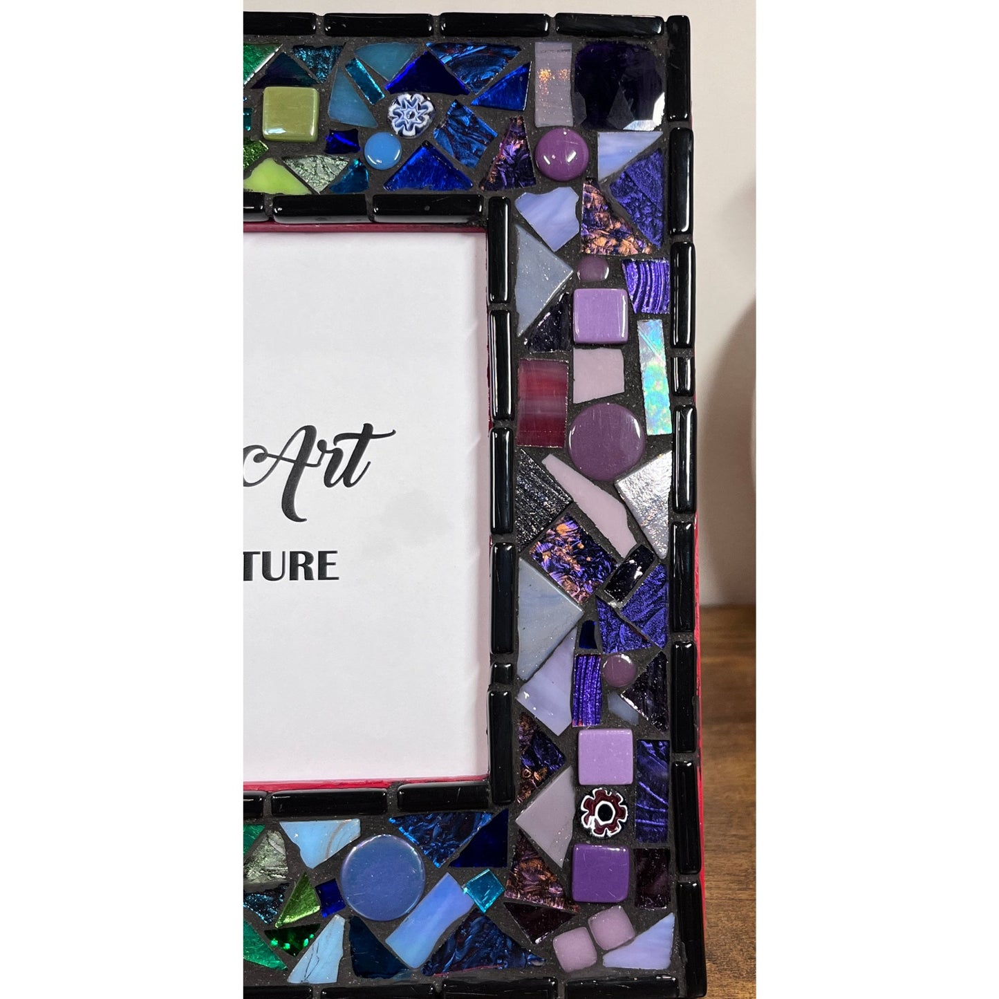 MOSAIC PHOTO FRAME| 5" x 7" | Rainbow texture! Best Seller! - PHOTO FRAMES