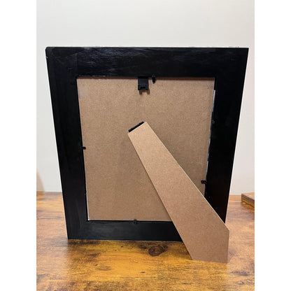 Black Pebble Iridescent Mosaic Photo Frame | 5" x 7" | Unique and Stylish! Ready to Ship! - PHOTO FRAMES